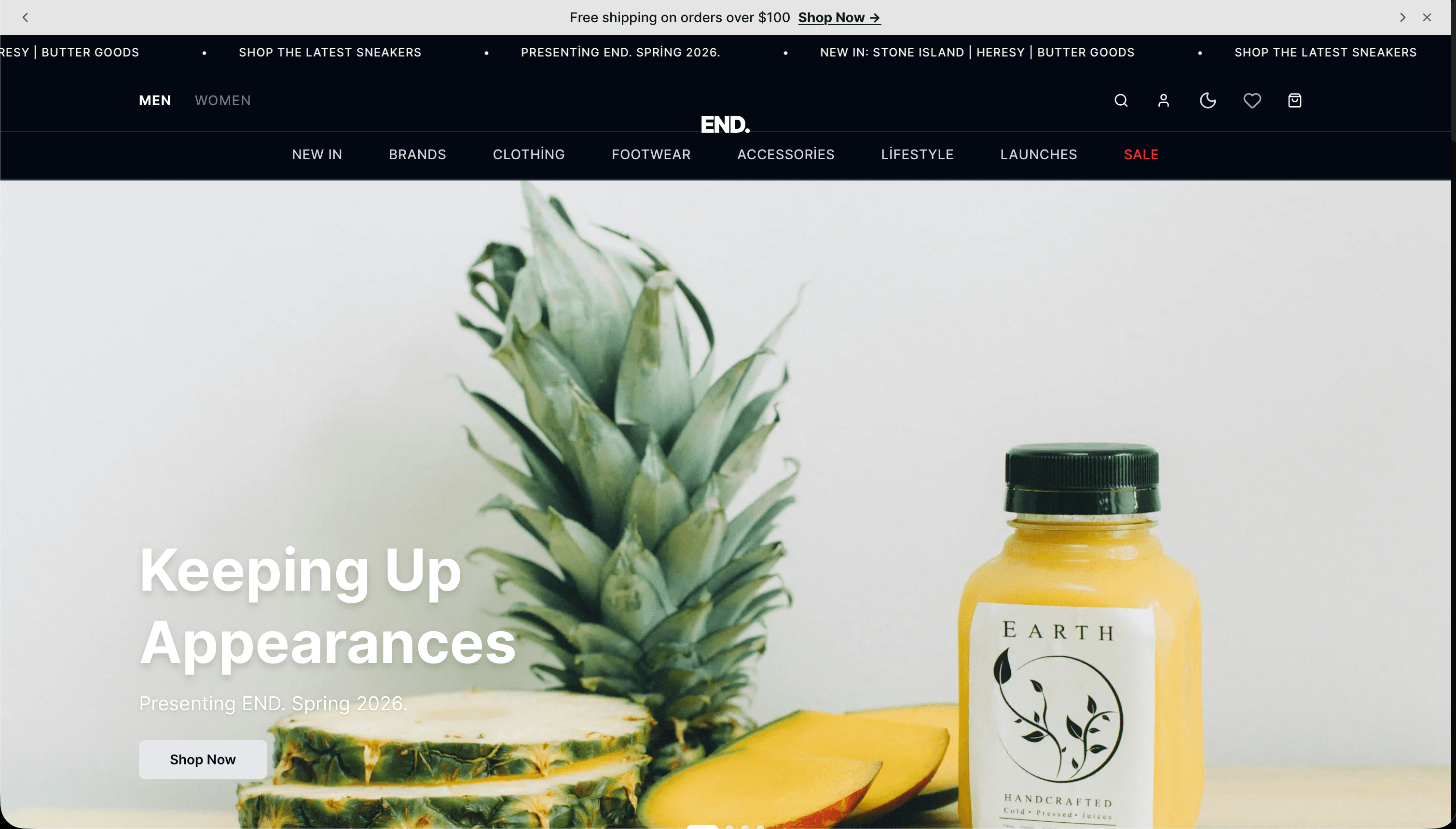 E-commerce with Custom CRM + Telegram desktop secondary view